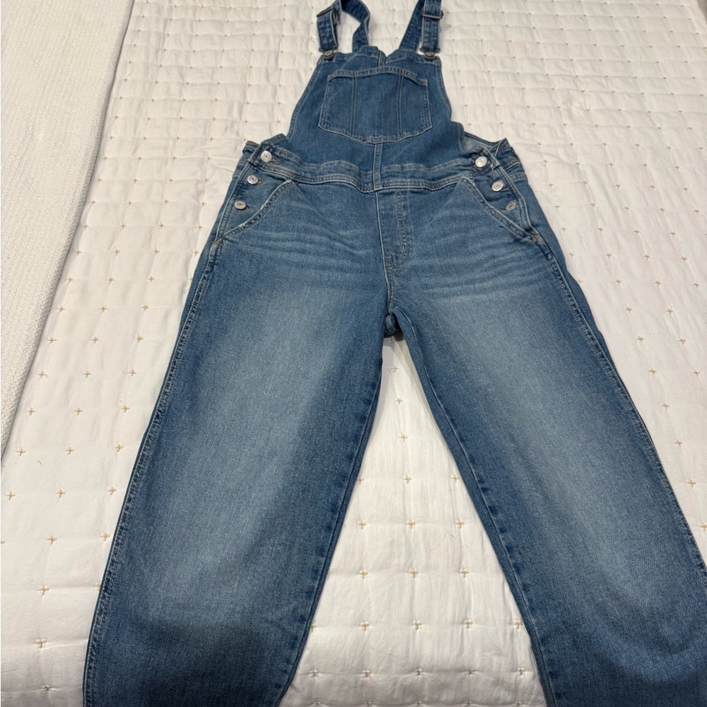 Blue Denim Overalls
